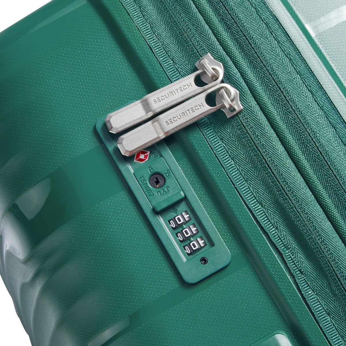 Delsey - SECURITECH 66cm Dune Val Trolley Ext 4Dr - Green