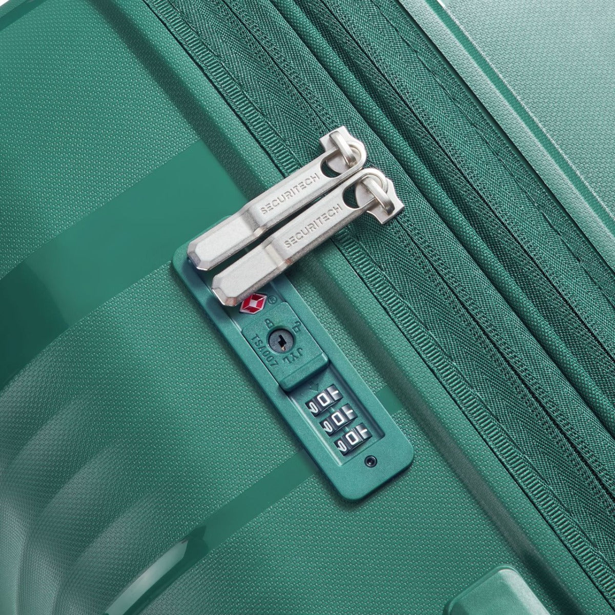 Delsey - SECURITECH 76cm Dune Val Trolley Ext 4Dr - Green