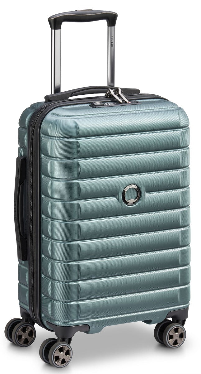 Delsey - 55cm Shadow 5.0 4Dbl Wheel Expand Trolley Case - Green