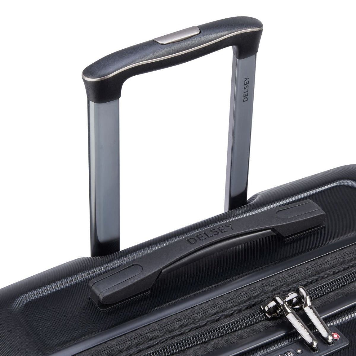 Delsey - 75cm Shadow 5.0 Val Trolley Ext 4Dr - Black