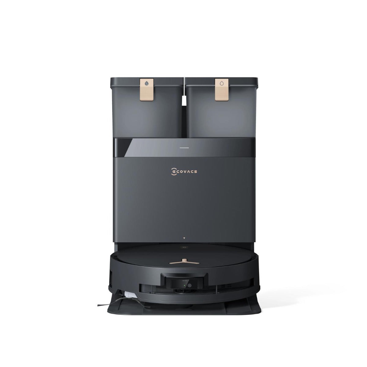 Ecovacs - Deebot X8 Pro Omni Robotic Vacuum Cleaner - Black