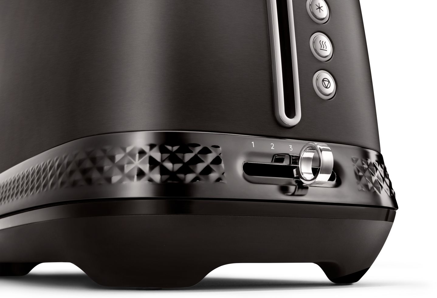 Delonghi - Diadema 2 Slice Toaster - Brushed Grey