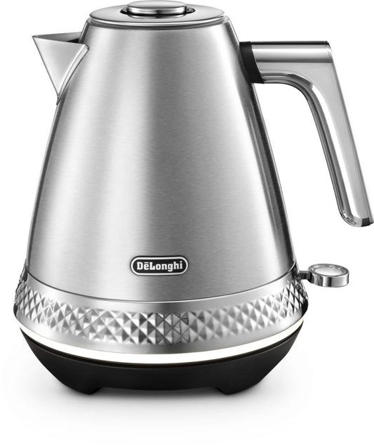 Delonghi - Diadema 1.7L Kettle - Stainless Steel