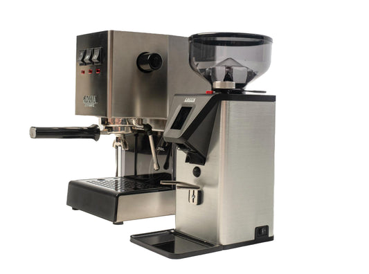 Gaggia - Classic E24 Manual Machine - Inox RI9481/11 + Premium Grinder MDF55