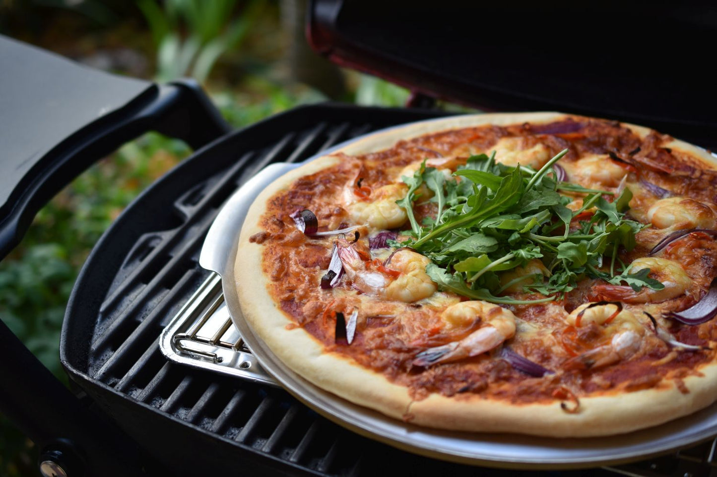 Weber - Q Pizza Stone & Tray Large