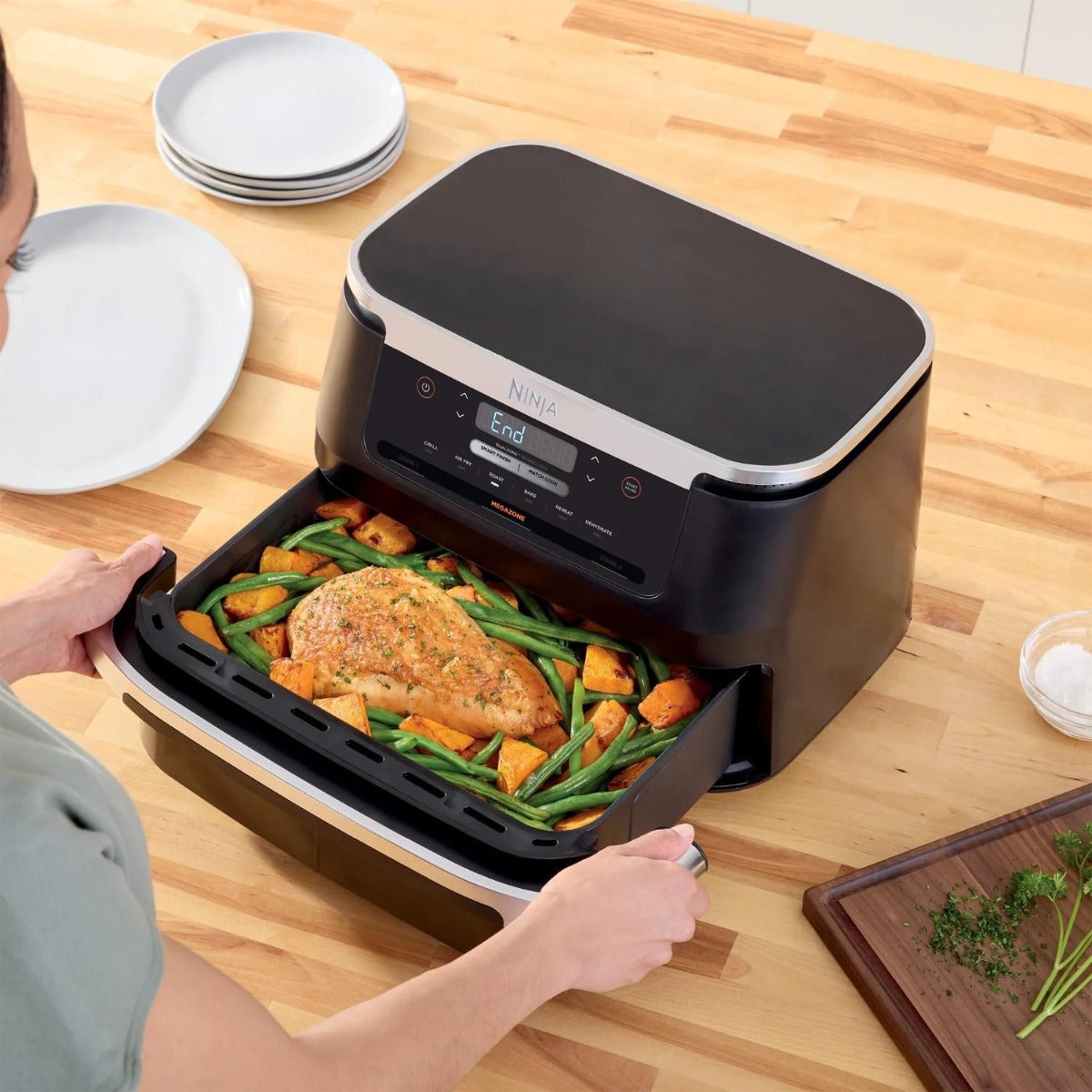 Ninja - XXL Megazone Flexdrawer Air Fryer