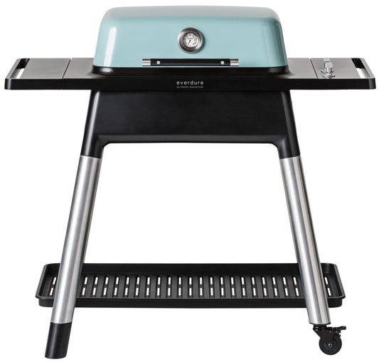 Everdure by Heston Blumenthal - Force 2-Burner ULPG Gas BBQ with Stand and Long Cover - Mint
