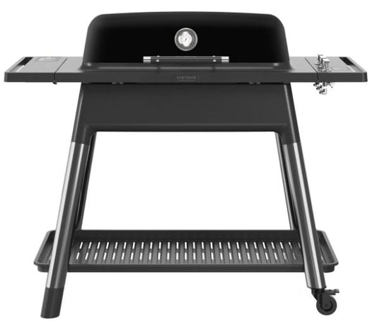 Furnace 3-Burner ULPG Gas BBQ with Stand and Cover - Black