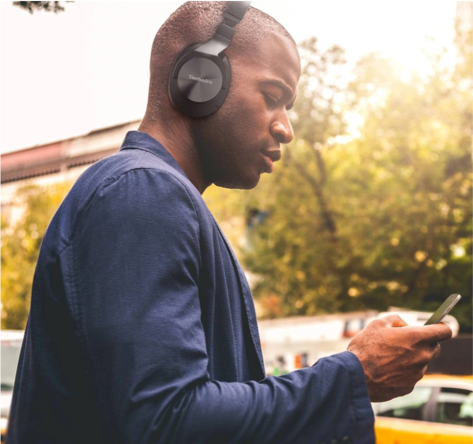 Technics Noise Cancelling Bluetooth Headphones - Black