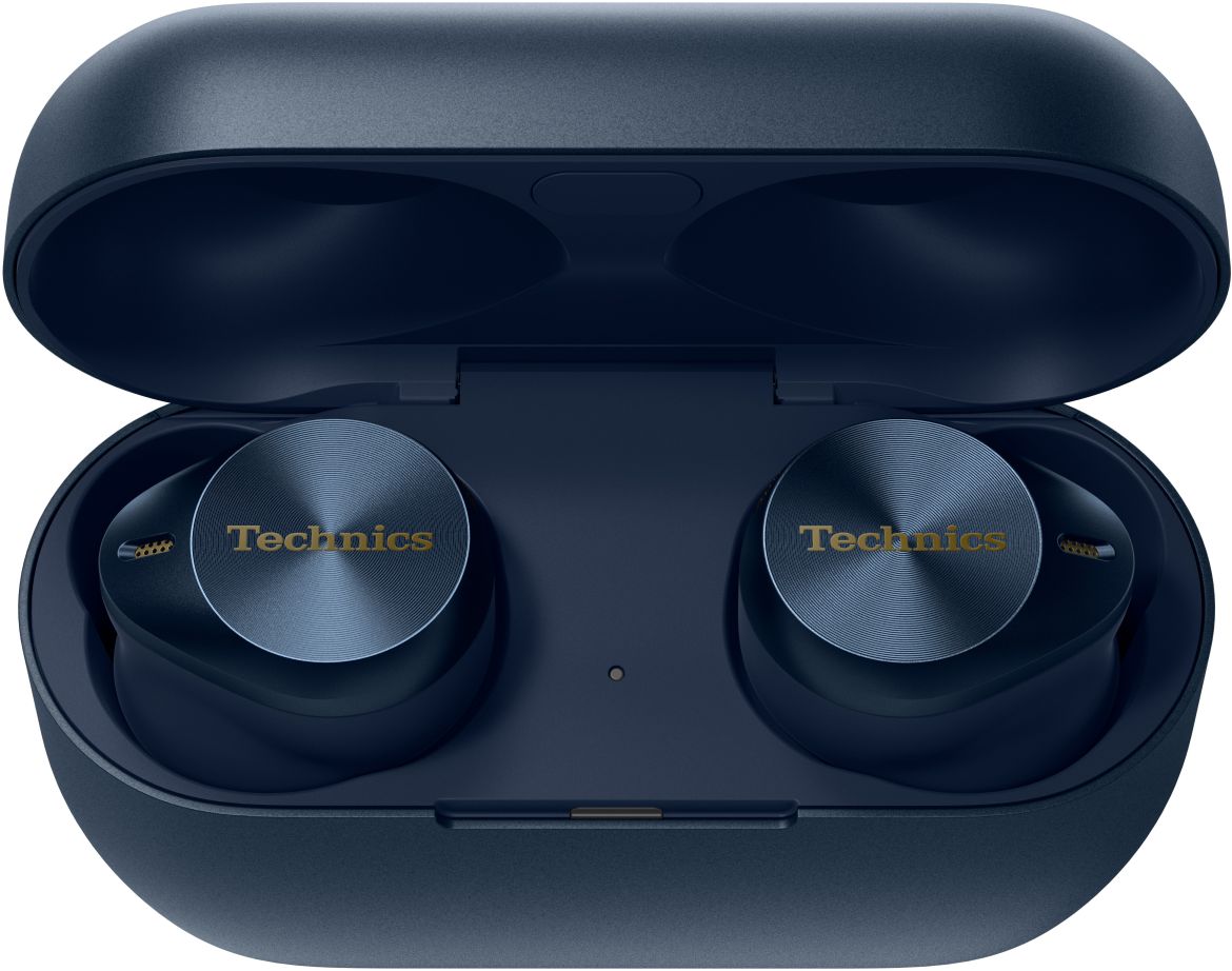 Technics - Flagship Noise Cancelling True Wireless Bluetooth Earbuds - Midnight Blue