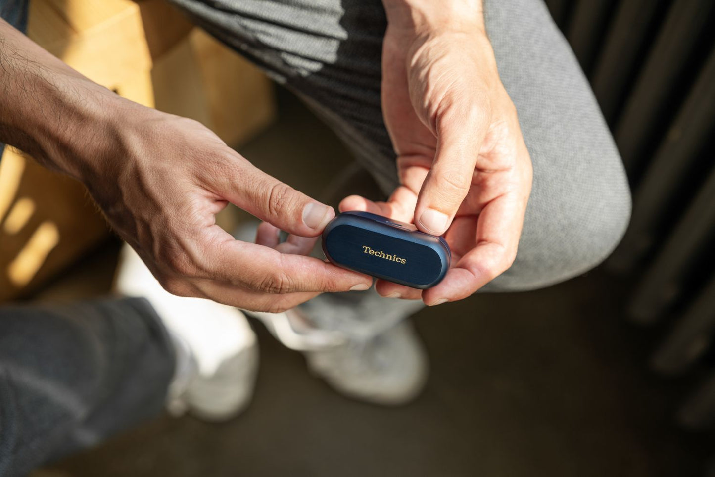 Technics - Flagship Noise Cancelling True Wireless Bluetooth Earbuds - Midnight Blue