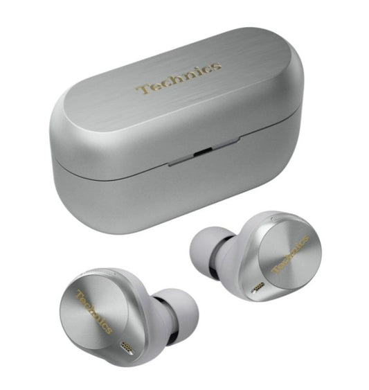 Technics Flagship Noise Cancelling True Wireless Bluetooth Earbuds - Silver