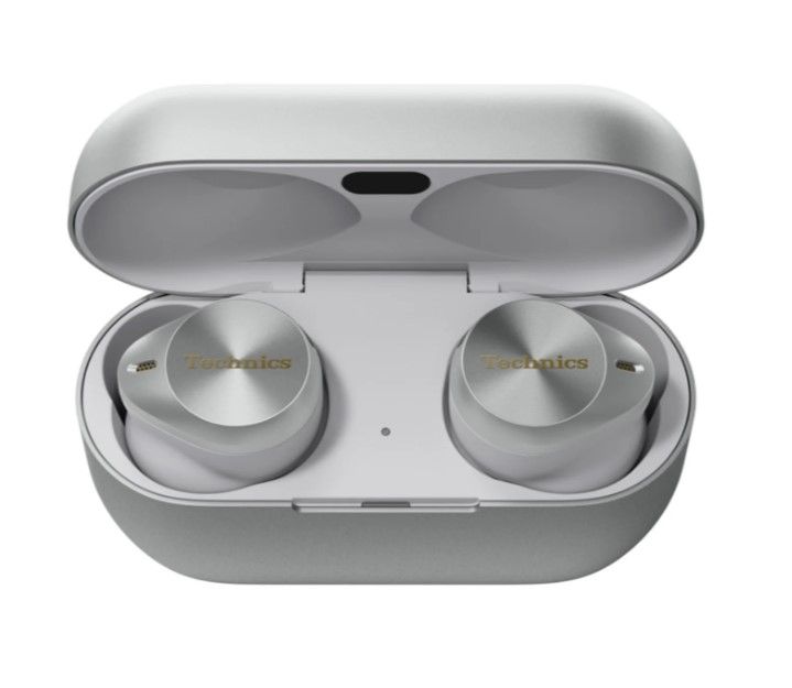 Technics Flagship Noise Cancelling True Wireless Bluetooth Earbuds - Silver