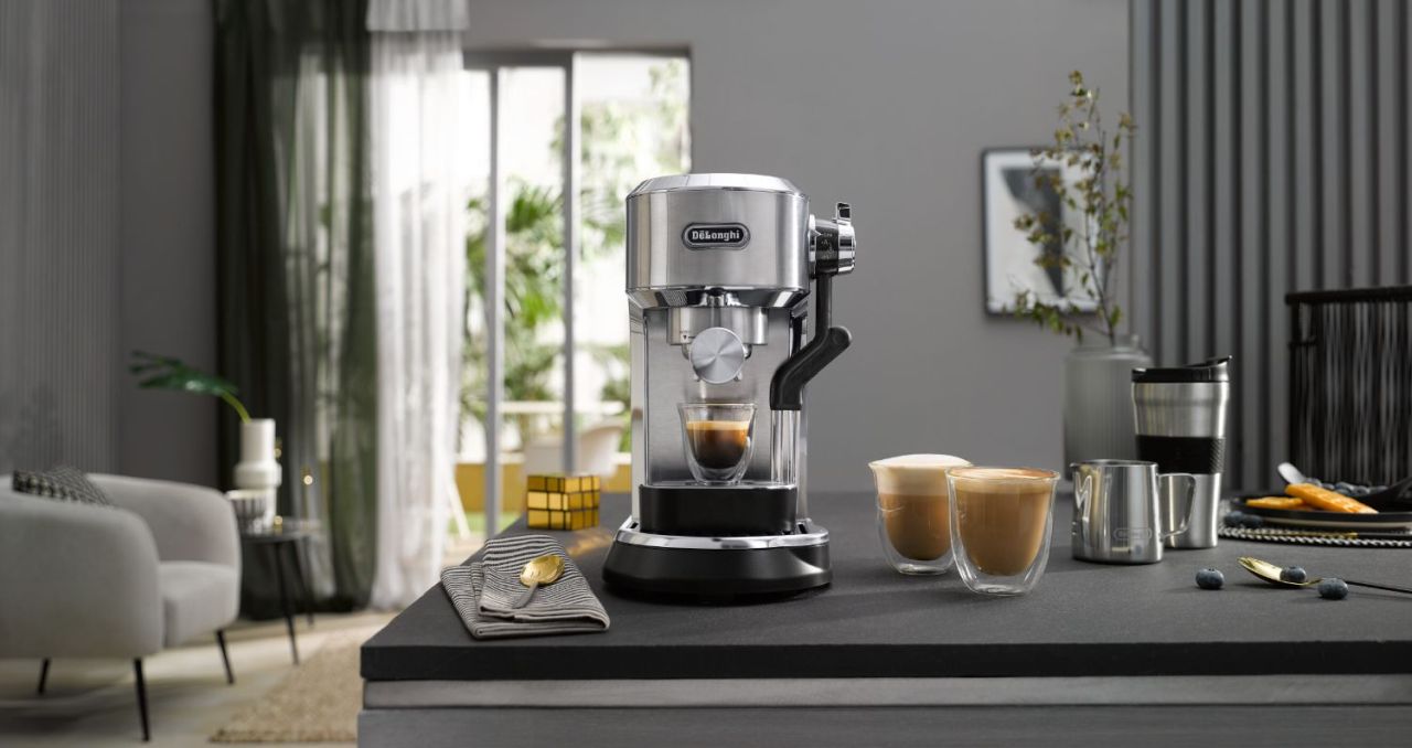 Delonghi - Dedica Maestro Plus Coffee Machine - Silver