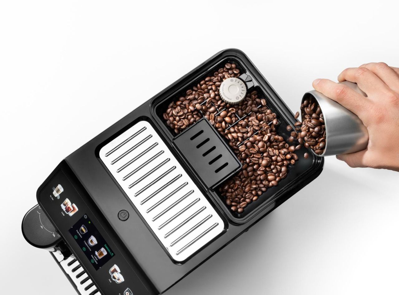 Delonghi - Eletta Explore Automatic Coffee Machine with Cold Brew - Grey