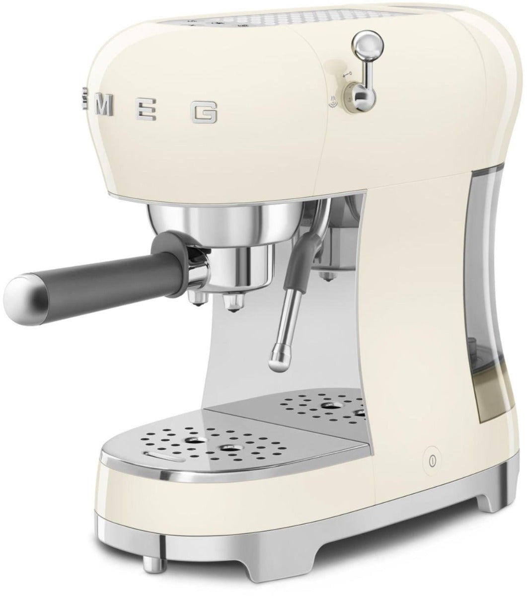 Smeg - 50's Style Espresso Machine - Cream