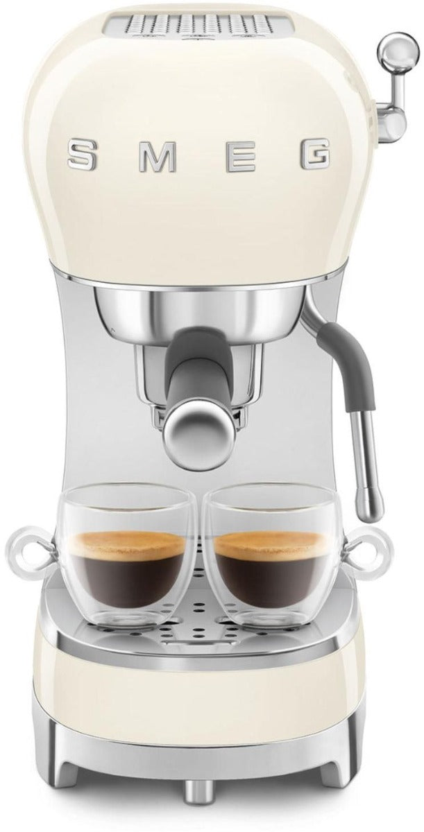 Smeg - 50's Style Espresso Machine - Cream