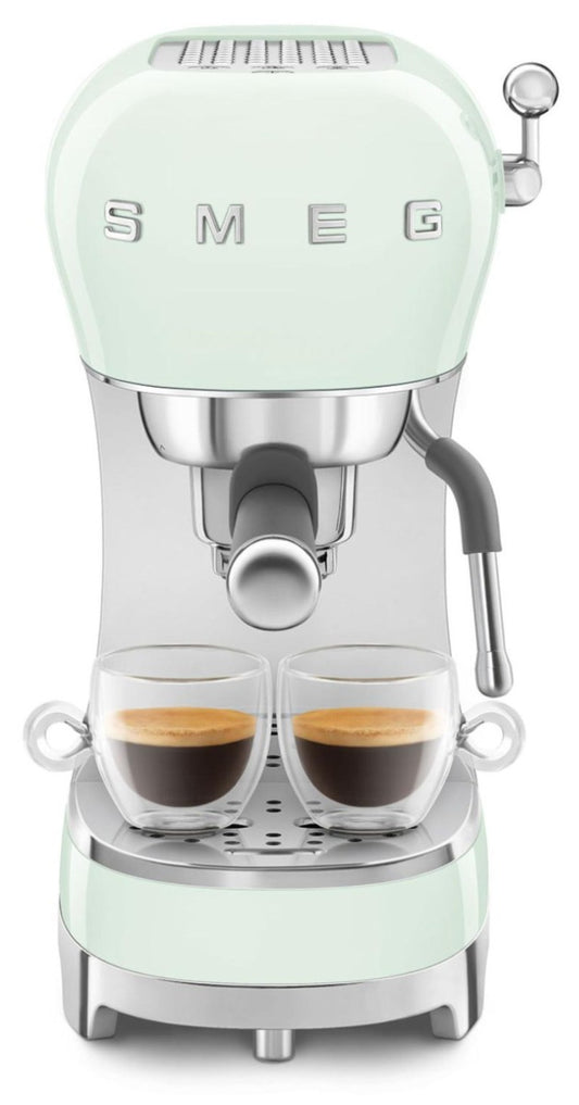 Smeg - 50's Style Espresso Machine - Pastel Green