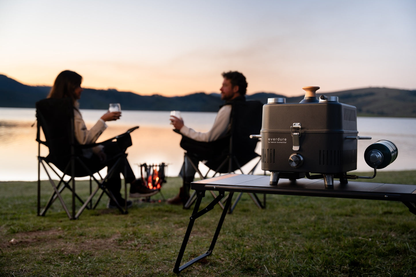 Everdure Pro Flame 360 Portable BBQ Propane