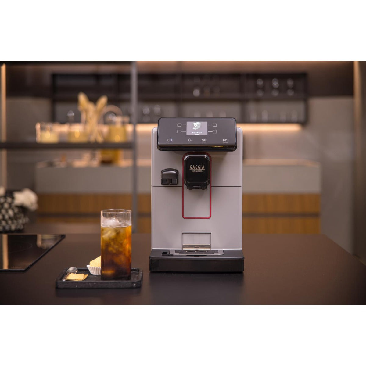 Gaggia - Magenta Prestige Over Ice Automatic Coffee Machine - Grey