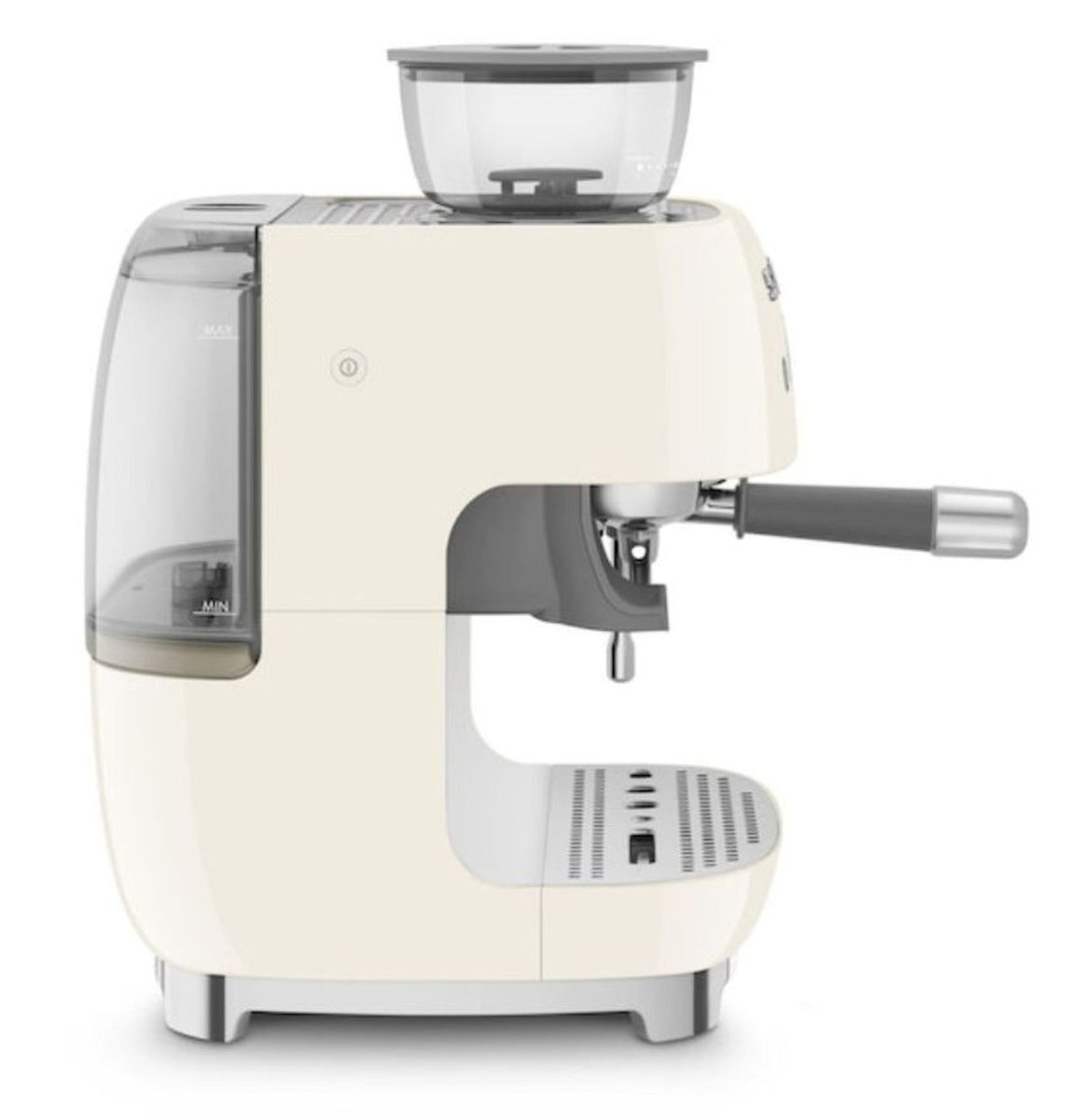 Smeg - Espresso Coffee Machine with Grinder - Cream