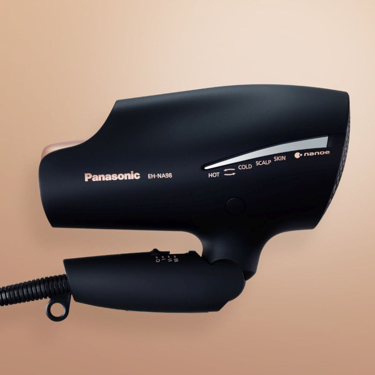Panasonic - Nanoe Moisture infusing Advanced Hair Dryer - Black