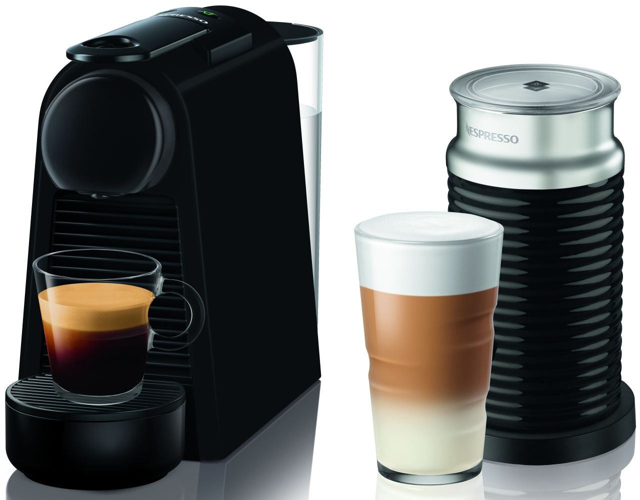 Delonghi - Essenza Mini & Milk - Matt Black