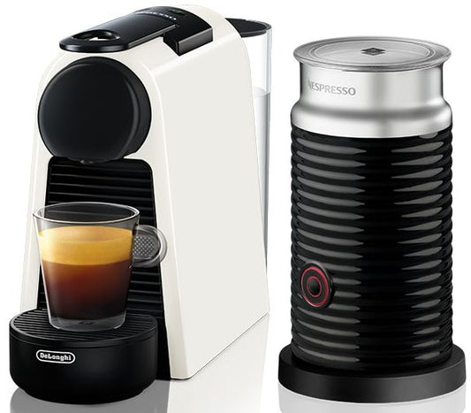 Delonghi - Nespresso Essenza Mini & Milk Coffee Machine - White