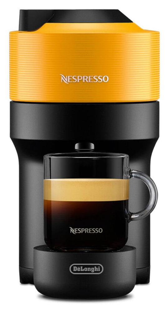 Delonghi - Nespresso Vertuo Pop Coffee Machine - Yellow/Black