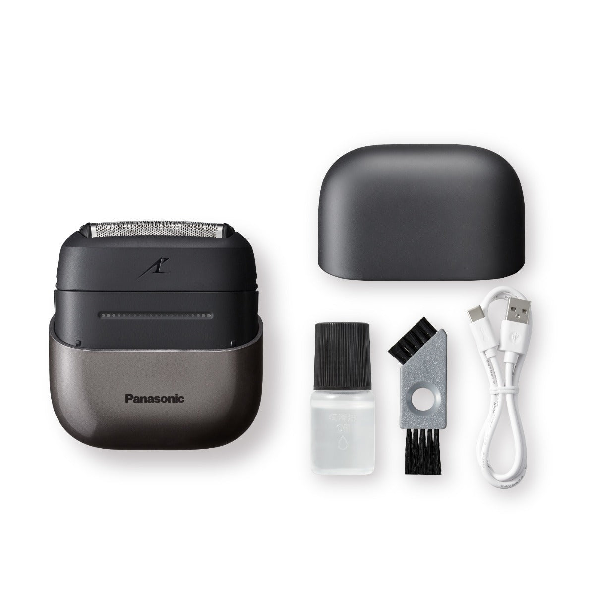 Panasonic - 3 Blade Compact Shaver - Black