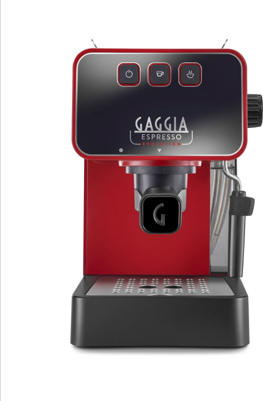 Gaggia - Espresso Evolution Coffee Machine - Red