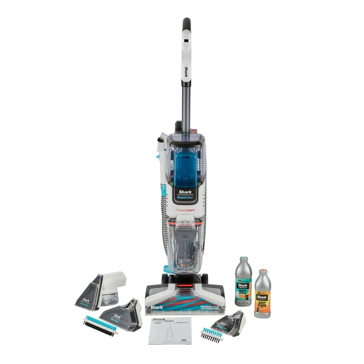 Shark - CarpetXpert Deep Carpet Cleaner with Built-In StainStriker