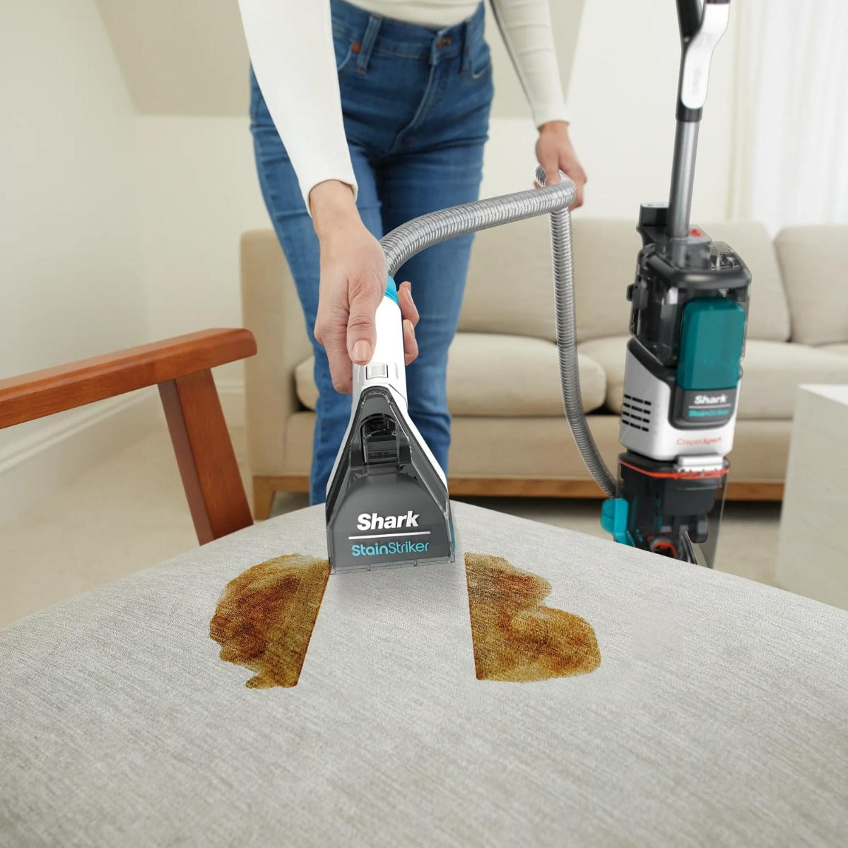Shark - CarpetXpert Deep Carpet Cleaner with Built-In StainStriker