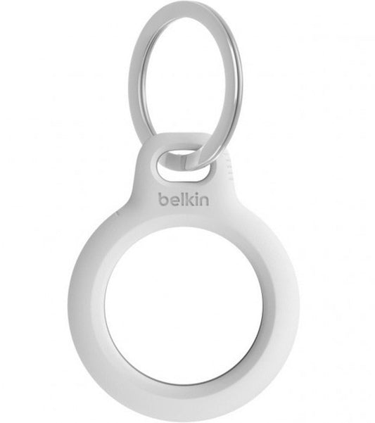 Belkin Secure Holder with Key Ring for AirTag - White