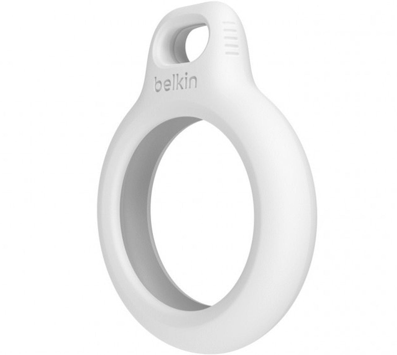 Belkin Secure Holder with Key Ring for AirTag - White