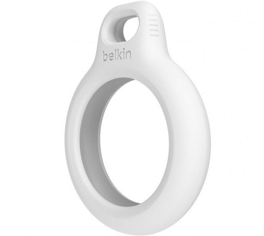 Belkin Secure Holder with Key Ring for AirTag - White