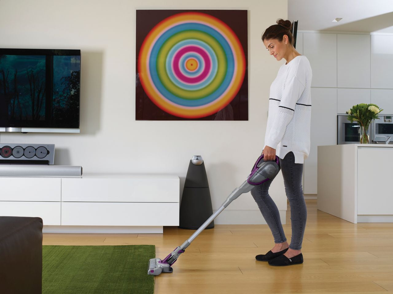Black & Decker - 2in1 Cordless dustbuster Hand Vacuum with Floor Extension