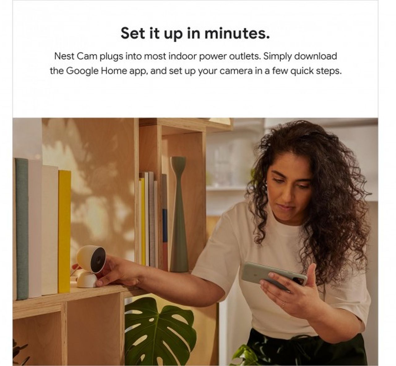 Google Nest Cam Indoor - White