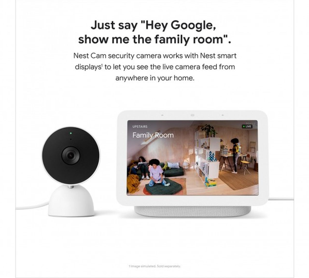 Google Nest Cam Indoor - White