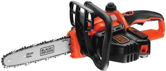 Black & Decker - 250mm 18V Lithium-ion Cordless Chainsaw - Orange
