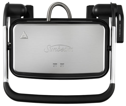 Sunbeam - Cafe Style 2 Slice Sandwich Grill and Press