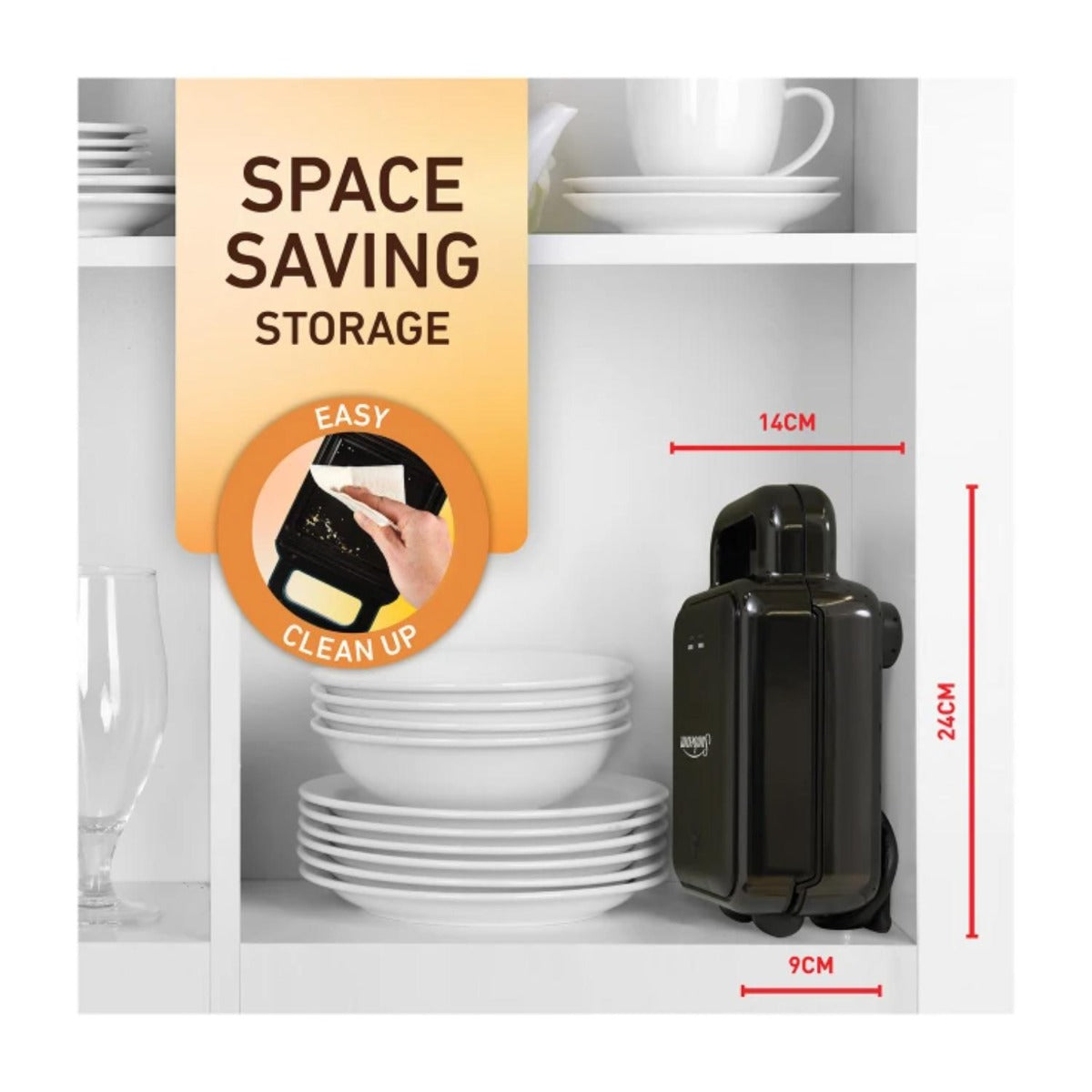 Sunbeam - Mini Snack Press & Grill