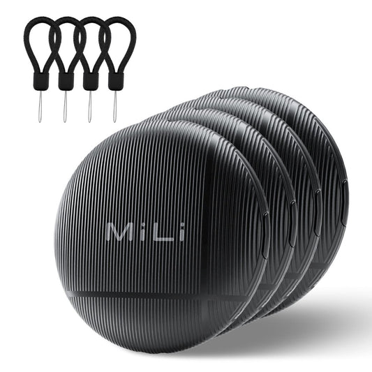 Mili - LiTag Dual-system Lanyard Black - 4 Pack