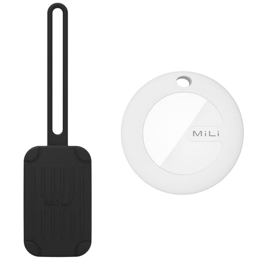 Mili - MiTag with Luggage Tag - Black
