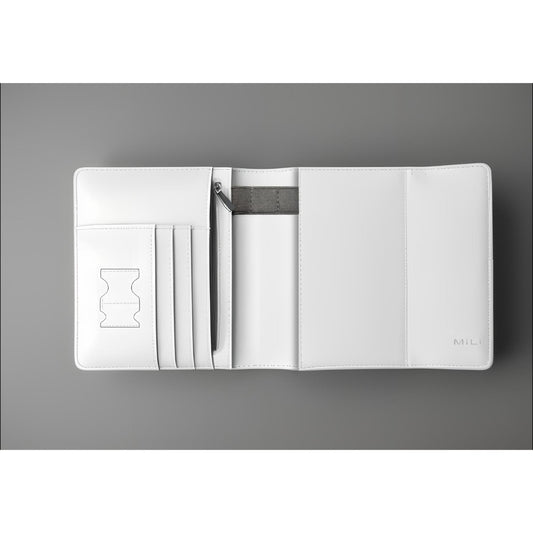 Mili - MiTag Travel Wallet - White