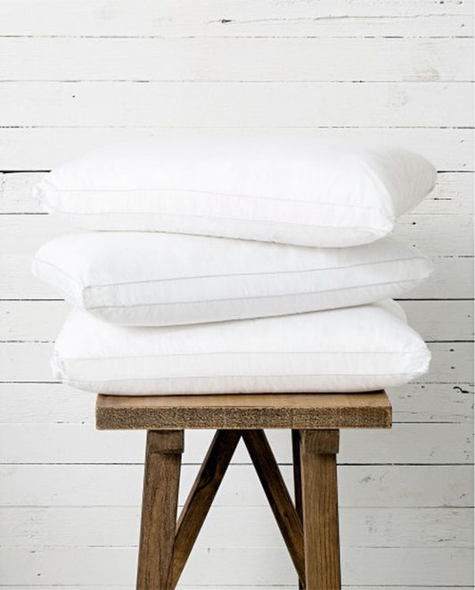Herington - Low Allergy Low & Soft Pillow Set, 2 Pack - White