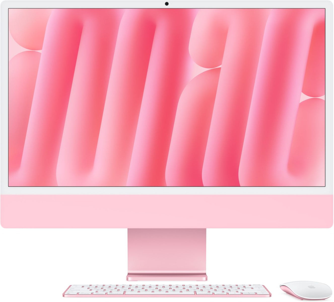 Apple - 24" iMac: M4 chip with 10-core CPU & 10-core GPU, 24GB, 512GB SSD - Pink - Wholesales Supply