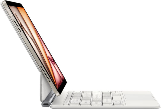 Apple - Magic Keyboard for iPad Air 11-inch (M3) - US English - White - Wholesales Supply