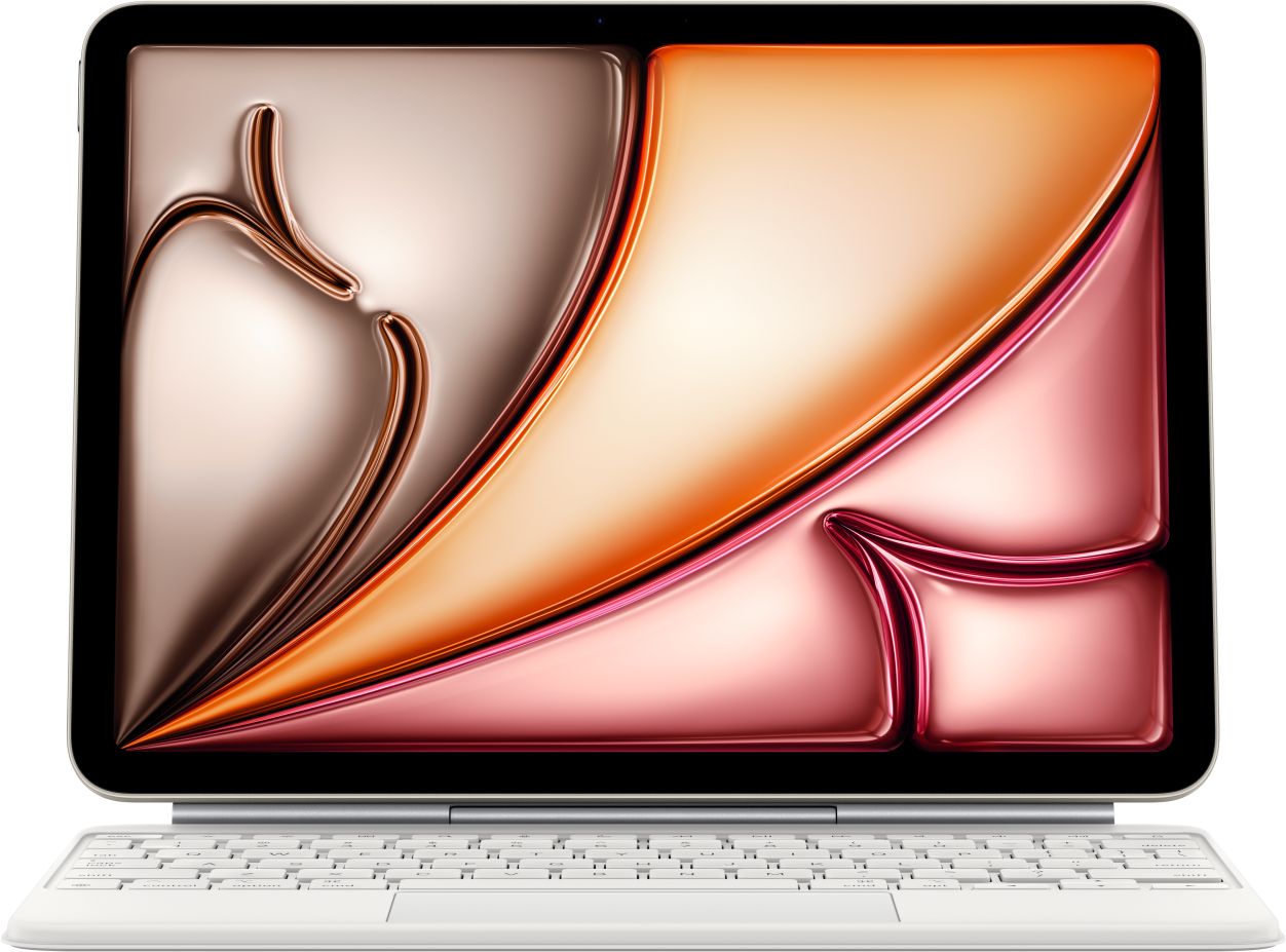 Apple - Magic Keyboard for iPad Air 11-inch (M3) - US English - White - Wholesales Supply