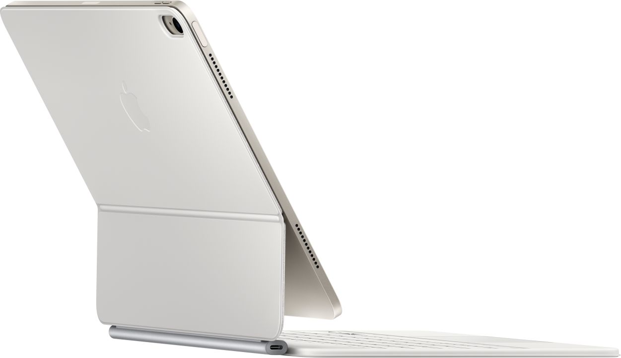 Apple - Magic Keyboard for iPad Air 13-inch (M3) - US English - White - Wholesales Supply